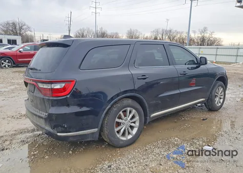 2018 Dodge Durango Sxt z USA, uszkodzony, nr VIN 1C4RDJAG2JC456577